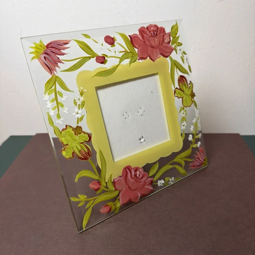 Handcrafted hand painted